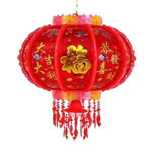 2026马年春节中式LED旋转跑马灯