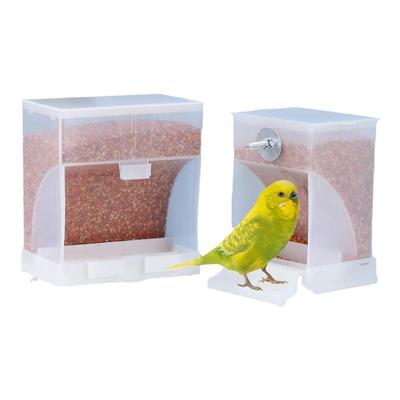 自动防溅食碗谷壳分离鹦鹉