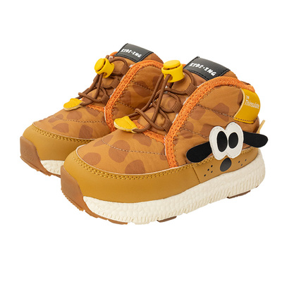 可迪星宝宝雪地靴冬季加绒棉靴