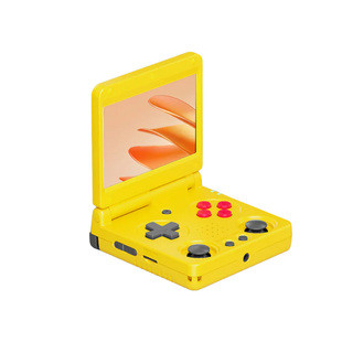 ANBERNIC安伯尼克RG34XXSP双摇杆折叠掌上游戏机GBA翻盖开源掌机