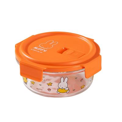 安买米菲玻璃高硼硅保鲜盒上班族可微波炉冰箱水果带饭耐热密封