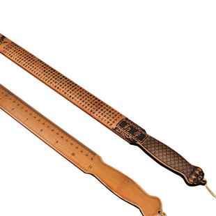 戒尺家用教鞭教师竹条专用家法棍尺子竹质不伤人儿童幼儿学生小孩子老师加厚上课神器软尺弟子规戒条藤条教棍