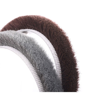 门窗密封毛条卡槽式毛条纱窗防蚊虫毛刷条硅化门缝防风保暖密封条