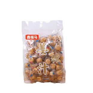 鑫福马原味姜汁糖500g老姜硬糖山东特产休闲零食生姜糖芝麻姜糖