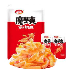 卫龙魔芋爽60包加量盒装整箱批发