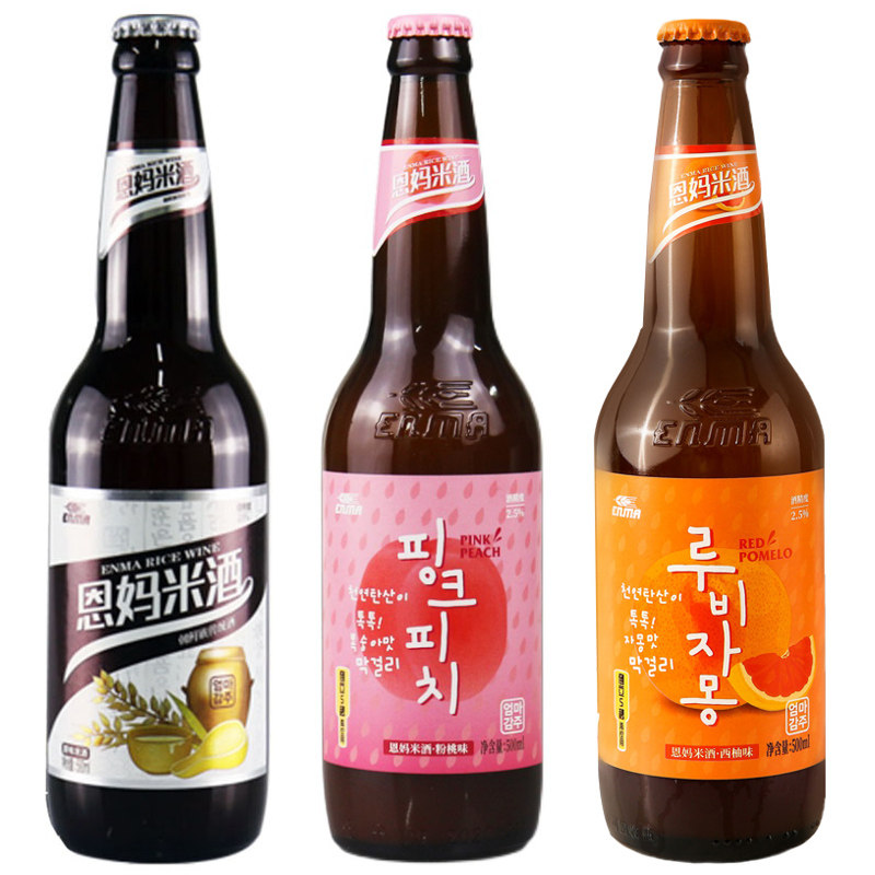 恩妈米酒韩国米酒韩国玛格丽米酒低度延吉小木屋米酒正宗玉米米酒