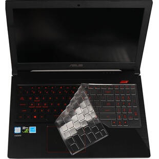 华硕飞行堡垒键盘膜FX-PRO FX60防尘罩ZX53 FX50j A550电脑防水防尘膜FZ FX53VD键盘膜GL553笔记本键盘保护膜