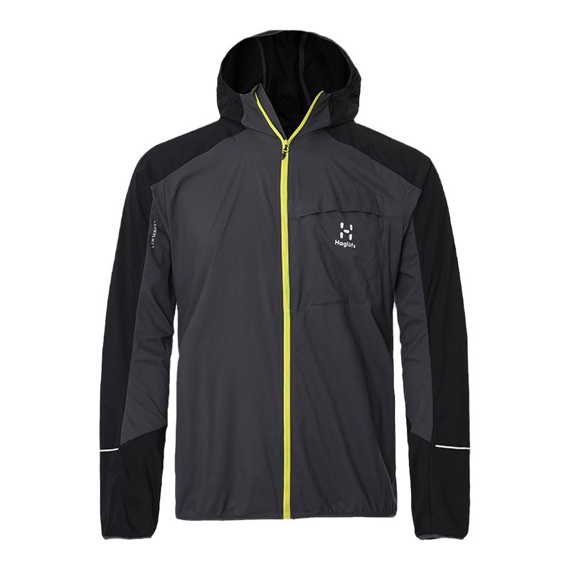 Haglofs火柴棍男款户外防泼水轻量连帽皮肤衣防晒衣603553欧版