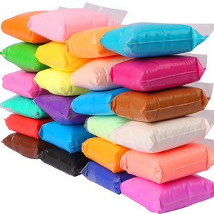 【5包装】超轻粘土36色儿童橡皮泥24色diy小学生幼儿园手工玩具12色宝宝彩泥黏土无味套装橡胶泥太空泥彩泥