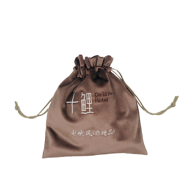 吹风机袋子酒店可用ins绒布收纳