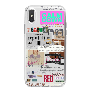 霉女泰勒斯威夫特Taylor Swift霉霉手机壳.适用于iPhoneX苹果安卓