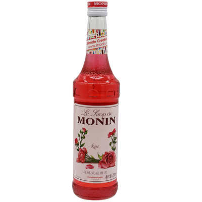 莫林玫瑰糖浆调鸡尾酒咖啡苏打