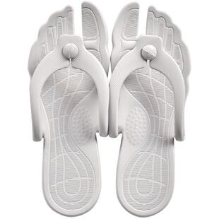 可拆卸旅行拖鞋便携折叠出差男女士浴室防滑情侣沙滩人字拖凉拖鞋