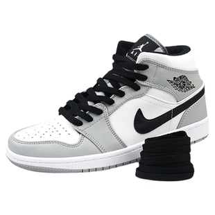 适配耐克AJ1 Low Mid High低帮高帮篮球鞋男女扣碎北卡蓝鞋带绳扁