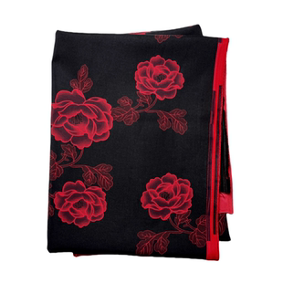 高档印花羽绒服面料秋冬新款加厚保暖做棉服马甲居家手工防水布料