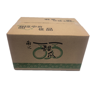 5-10斤装南汇玉菇包装盒白瓜甜瓜羊角蜜精品礼品盒纸箱2粒4粒6粒