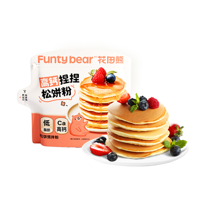 高钙松饼预拌粉无需配粉高成功率
