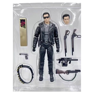 Mafex国产终结者T800手办人偶模