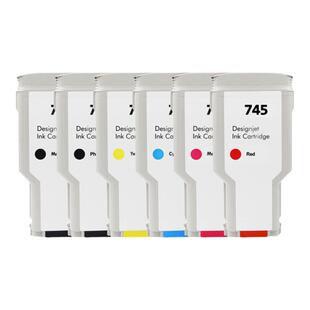适用惠普745号墨盒墨水 HP Designjet Z2600/Z5600绘图仪F9K04A