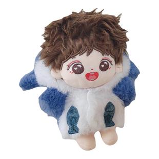 棉花娃娃衣服20cm娃衣男娃女娃玩偶公仔的服装睡衣鞋子便宜可爱