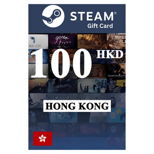 Steam Wallet Card 100HKD -数字礼品卡 中国香港区充值卡100港元
