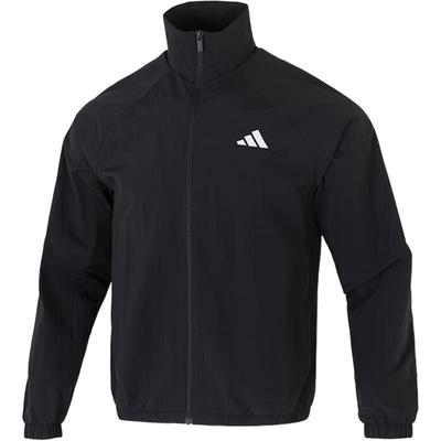 Adidas/阿迪达斯官方正品M SL WV TT男士梭织运动立领外套JM1772