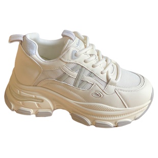 小个子7公分内增高老爹鞋女2025秋季新款百搭轻便不累脚休闲女鞋