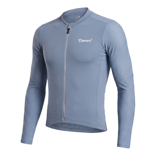 达恩男女春夏专业骑行服冰感透气修身长短袖公路自行车运动骑行衣