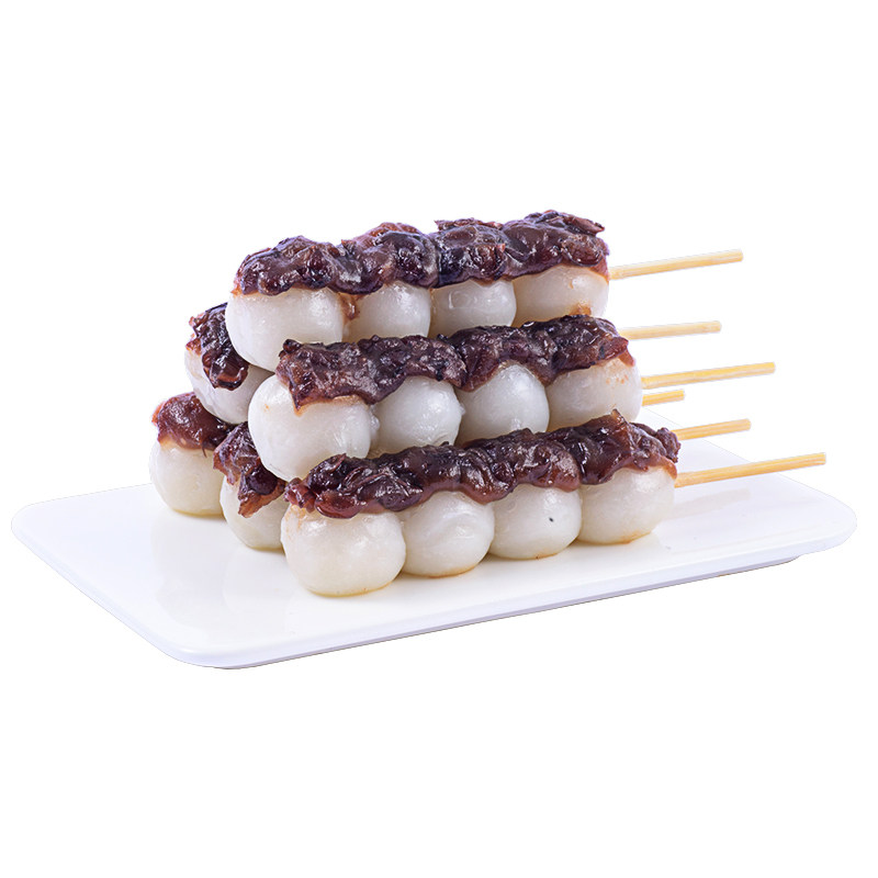 日式赤小豆传统美食糕点糯米团子