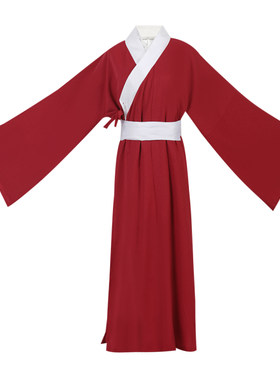宋制红色展昭同款武侠风剑客汉服