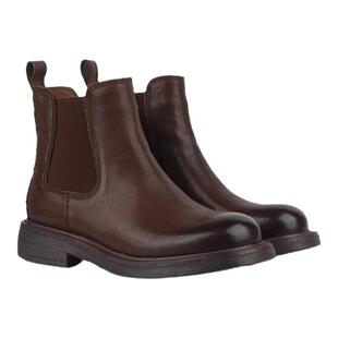 和诚行 秋冬款女通勤百搭切尔西短靴复古英伦烟筒靴1090047