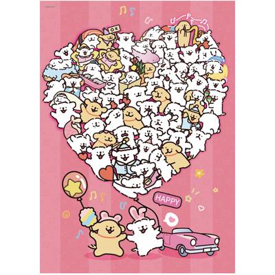 TOI图益线条小狗拼图成人1000片