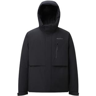 波司登25新款羽绒服男短款连帽时尚休闲拼色工装舒适简约