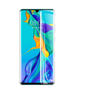 适用于华为p30pro钢化膜p30手机膜全屏覆盖抗蓝光p3o水凝全包边曲面屏全身十保护贴膜全胶原por高清防摔防爆p