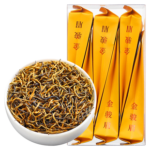 正宗金骏眉武夷桐木红茶新茶蜜香特级浓香型黄芽养胃红茶叶自己喝