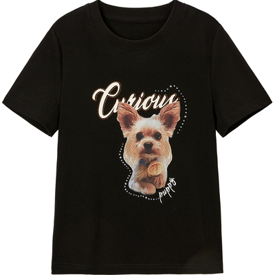 太平鸟女装秋季大定位修身针织衫T恤A3CNE3105