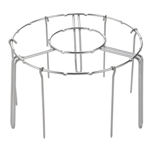 空气炸锅烤架304不锈钢立式烤架烤箱烤肉烤串专用烧烤架锅内支架