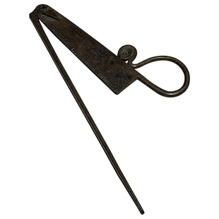 208c 小型切药刀中药炮制工具中药博物馆精品文化展示中医馆摆件