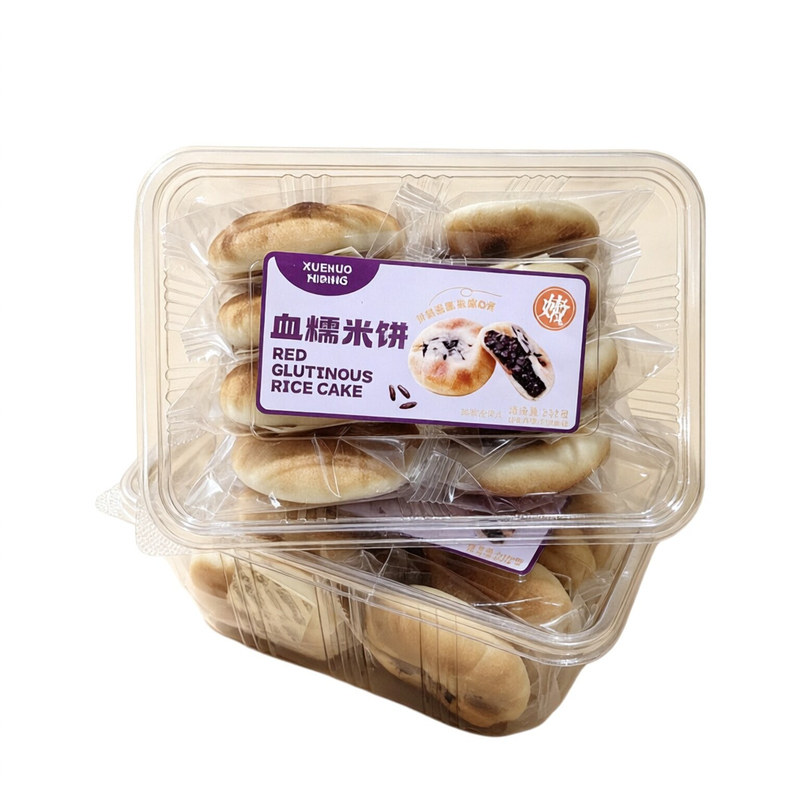 血糯米饼盒装320g独立包装零食