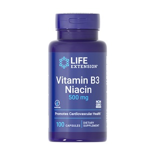【自营】沿寿高含量维生素b3烟酰胺小分子B3口服vb3烟酸胶囊500mg