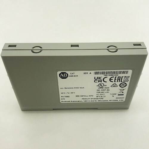 议价2085-ECR罗克韦尔AB全新未拆Micro800扩展模块端盖2085ECR质