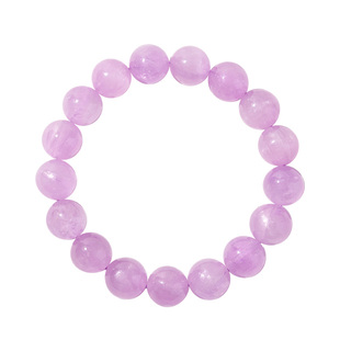 曦光里【紫运】 无染色~收藏级 天然紫锂辉石猫眼手串链 新年礼物