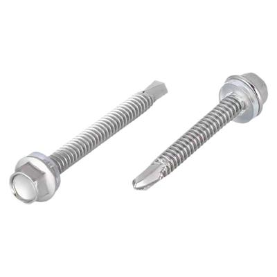 不锈钢外六角钻尾螺丝自攻自钻