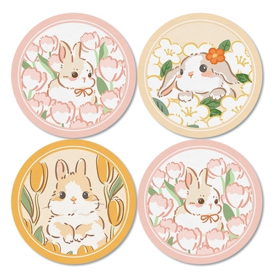 隔热垫圆形防水防油免洗杯垫