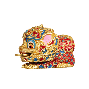 【新年礼物】zippo打火机萌趣貔貅重甲煤油防风创意摆件男友生日