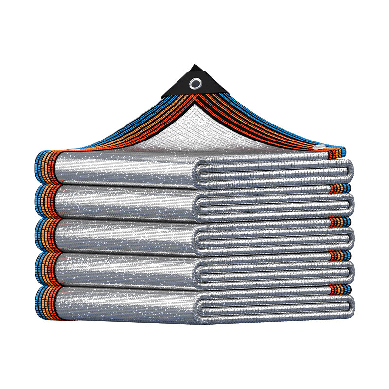 加厚铝箔遮阳网防晒网加密屋顶户外阳光房楼顶花卉庭院阳台遮阴网