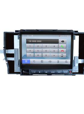 12代皇冠中控大屏导航carplay