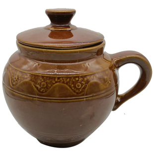 油盐罐子单罐油盐坛子调料瓶调味佐料瓶传统土陶盐土罐复古调味盒