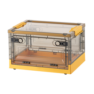 收纳箱书箱学生教室装书整理箱子可折叠透明书本收纳盒书籍储物箱