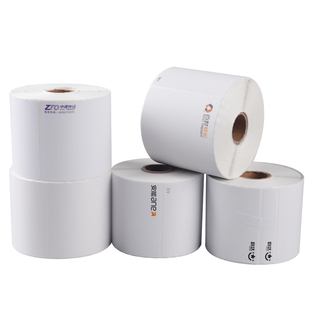 物流标签纸 大小卷齐全壹米滴答百世中通快运天地华宇顺心捷达安能子单打印纸便携式热敏纸粘性加强定做 优质